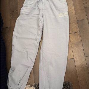 Light blue brandy melville Sweatpants with Newport Beach Print